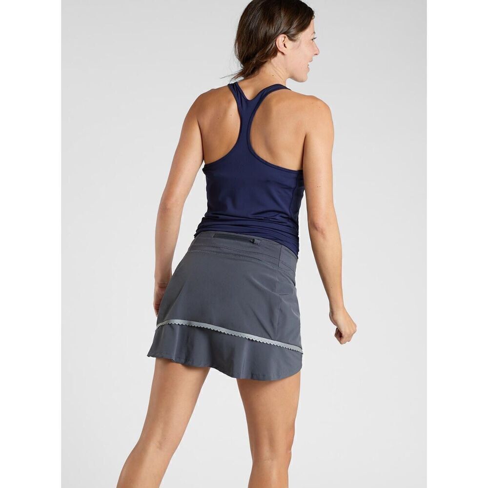 Title Nine Hollaback Skort Gray size M Athletic